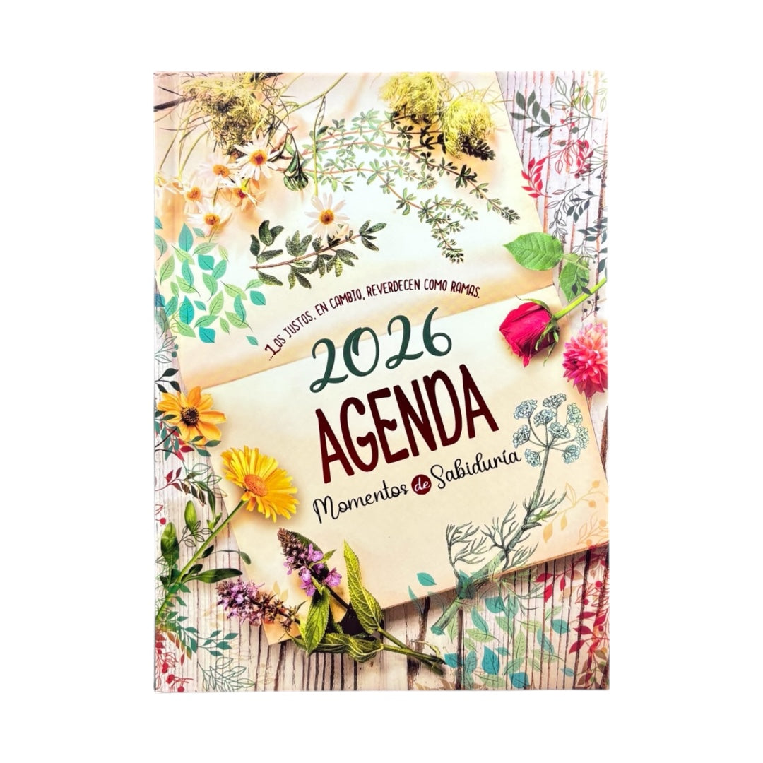 AGENDA 2026 MOMENTOS DE SABIDURIA verde