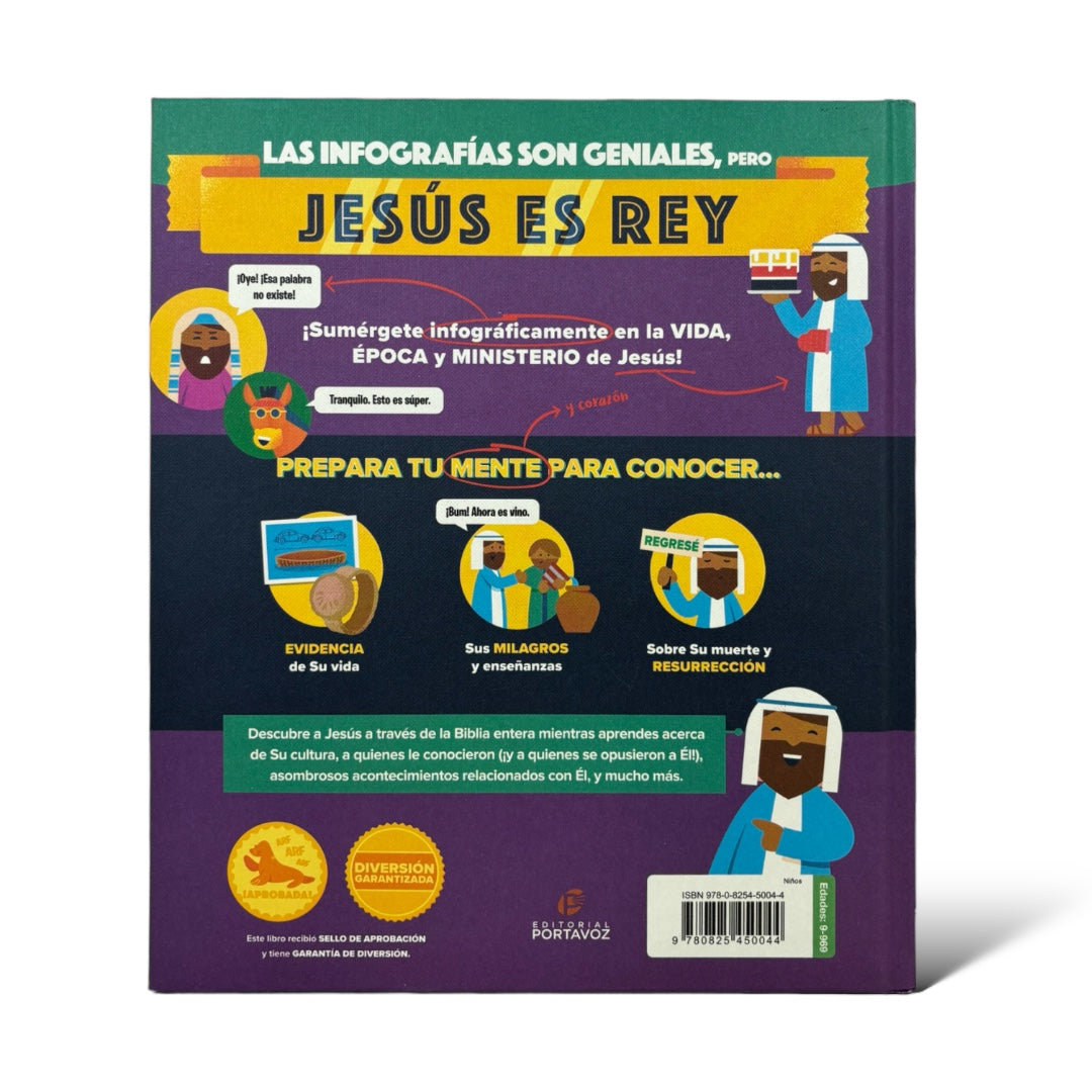 BIBLIA INFOGRÁFICA PARA NIÑOS : GUÍA ÉPICA A JESÚS