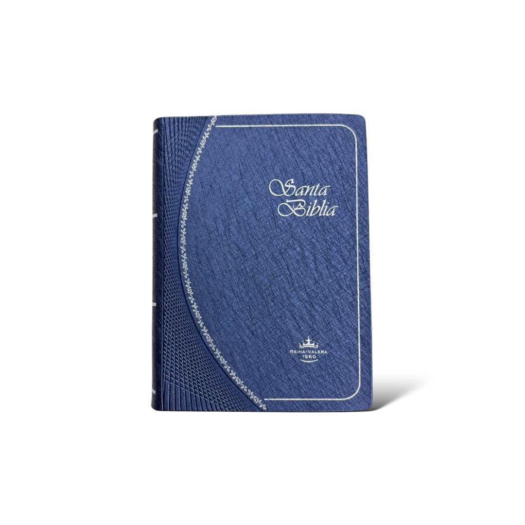 BIBLIA REINA VALERA 1960 TAMAÑO BOLSILLO OCEANO AZUL