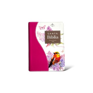 BIBLIA REINA VALERA 1960 BOLSILLO RENOVACION  FUCSIA