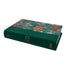 Biblia Reina valera letra grande manual edicion especial Verde Floreado simil piel