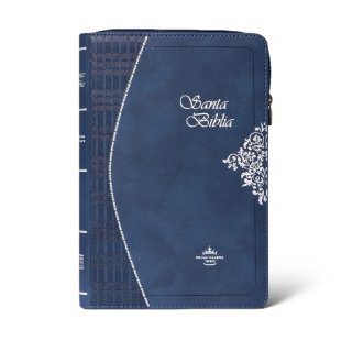 BIBLIA REINA VALERA 1960 ULTRAFINA AZUL C/CIERRE