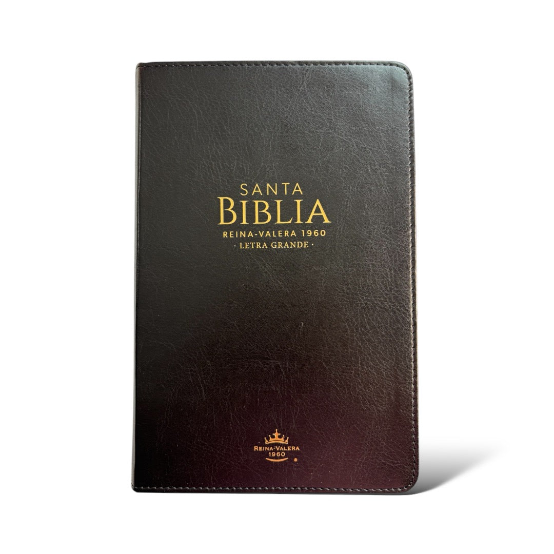 BIBLIA REINA VALERA 1960 LETRA GRANDE CLASICA NEGRA