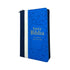 BIBLIA REINA VALERA 1960 LETRA GRANDE TRICOLOR AZUL CREMA C/CIERRE