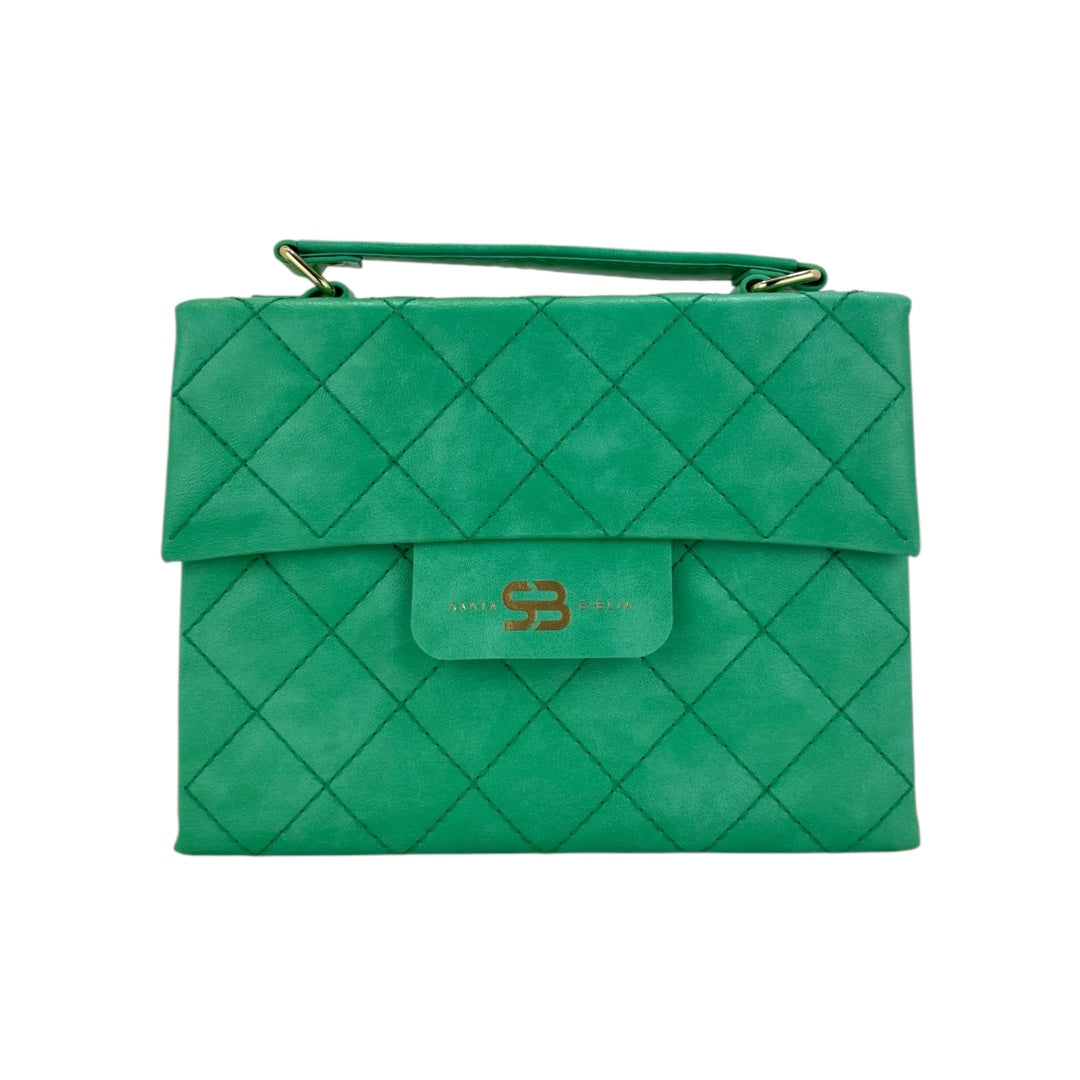 Santa Biblia Cartera con Broche Magnético Compacta RV1960 Verde Esmeralda