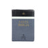 BIBLIA REINA VALERA TAMAÑO COMPACTO LETRA GRANDE IMITACION PIEL C/CIERRE TRICOLORES GRIS NEGRO