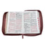 BIBLIA REINA VALERA 1960 COMPACTA LETRA GRANDE C/CIERRE BICOLOR CORAL ROSA
