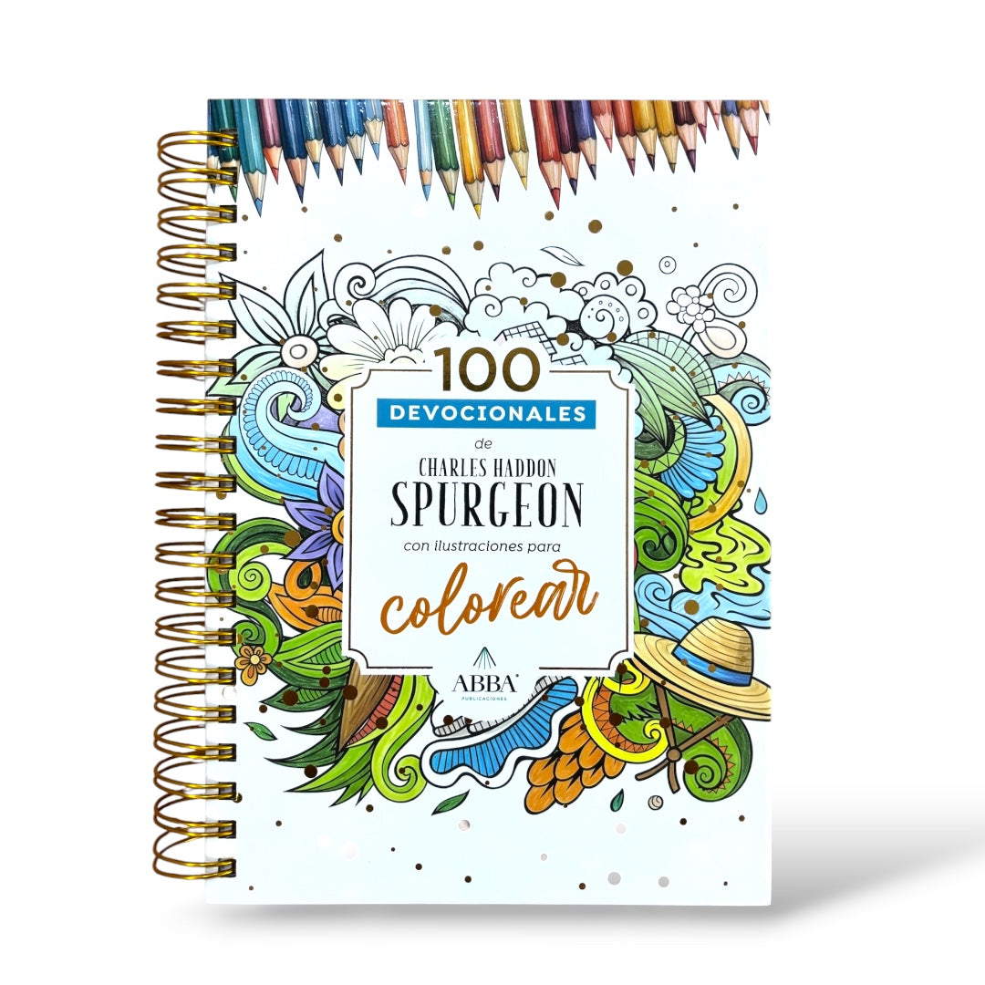 100 devocionales para colorear: Charles Haddon Spurgeon