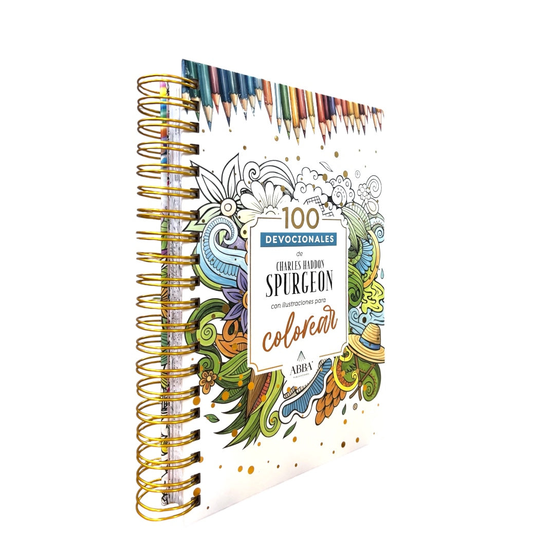 100 devocionales para colorear: Charles Haddon Spurgeon
