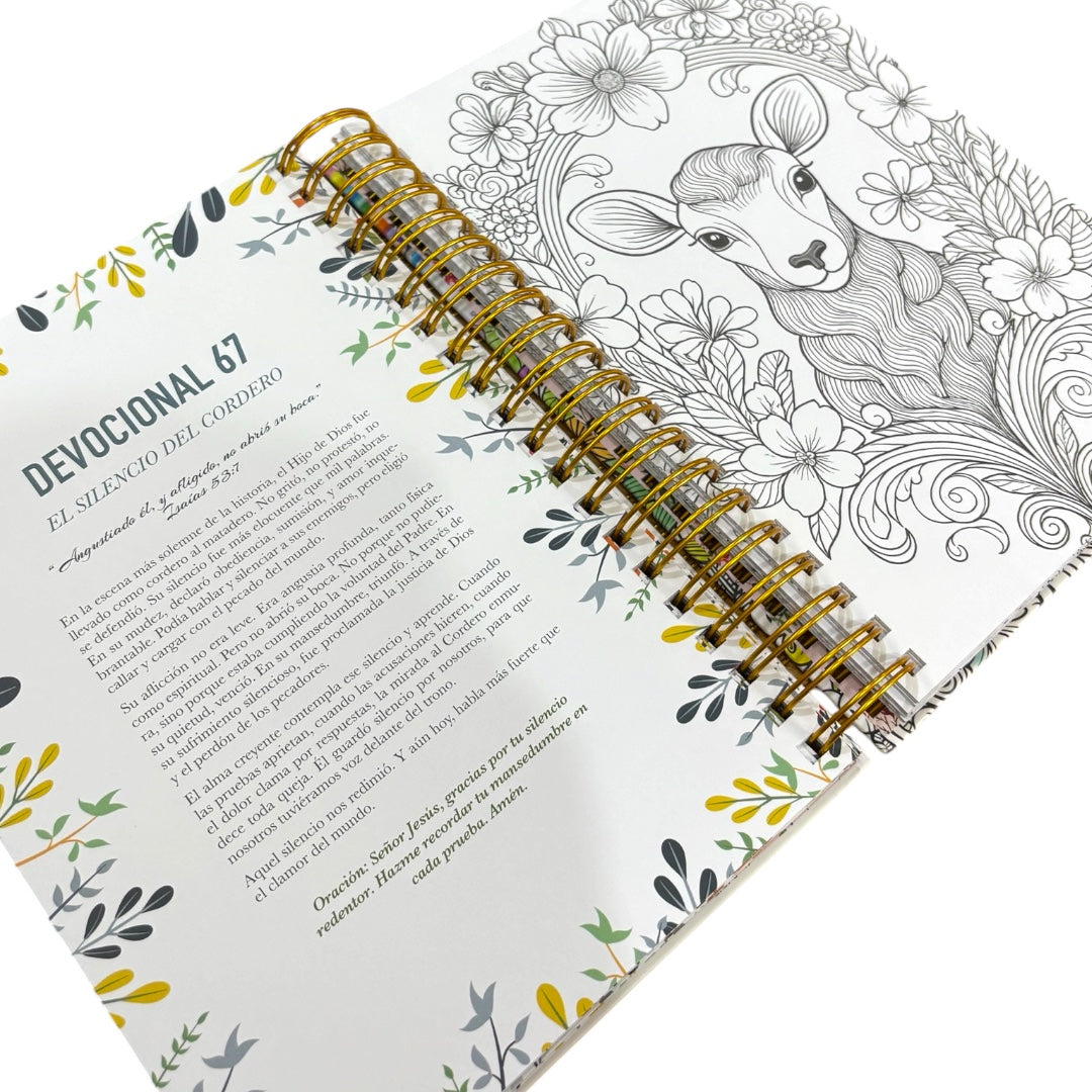 100 devocionales para colorear: Charles Haddon Spurgeon