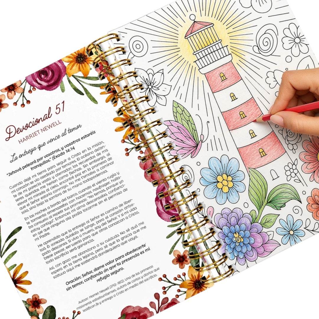 100 devocionales para colorear: De Mujer a mujer Levítico