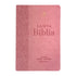 BIBLIA REINA VALERA 1960 LETRA SUPER GIGANTE FLORAL C/INDICE ROSA