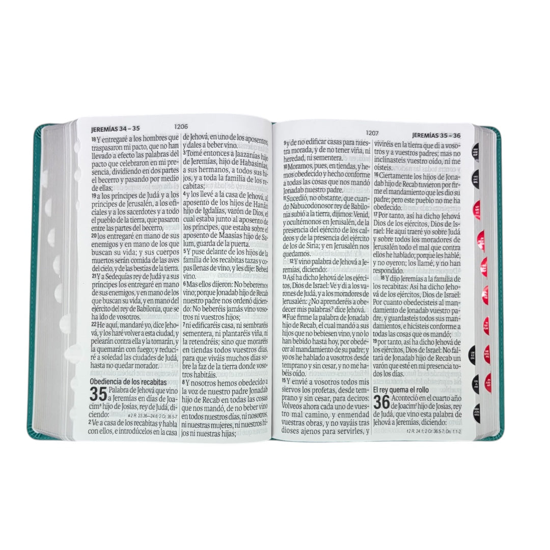 BIBLIA REINA VALERA 1960 LETRA SUPER GIGANTE FLORAL C/INDICE