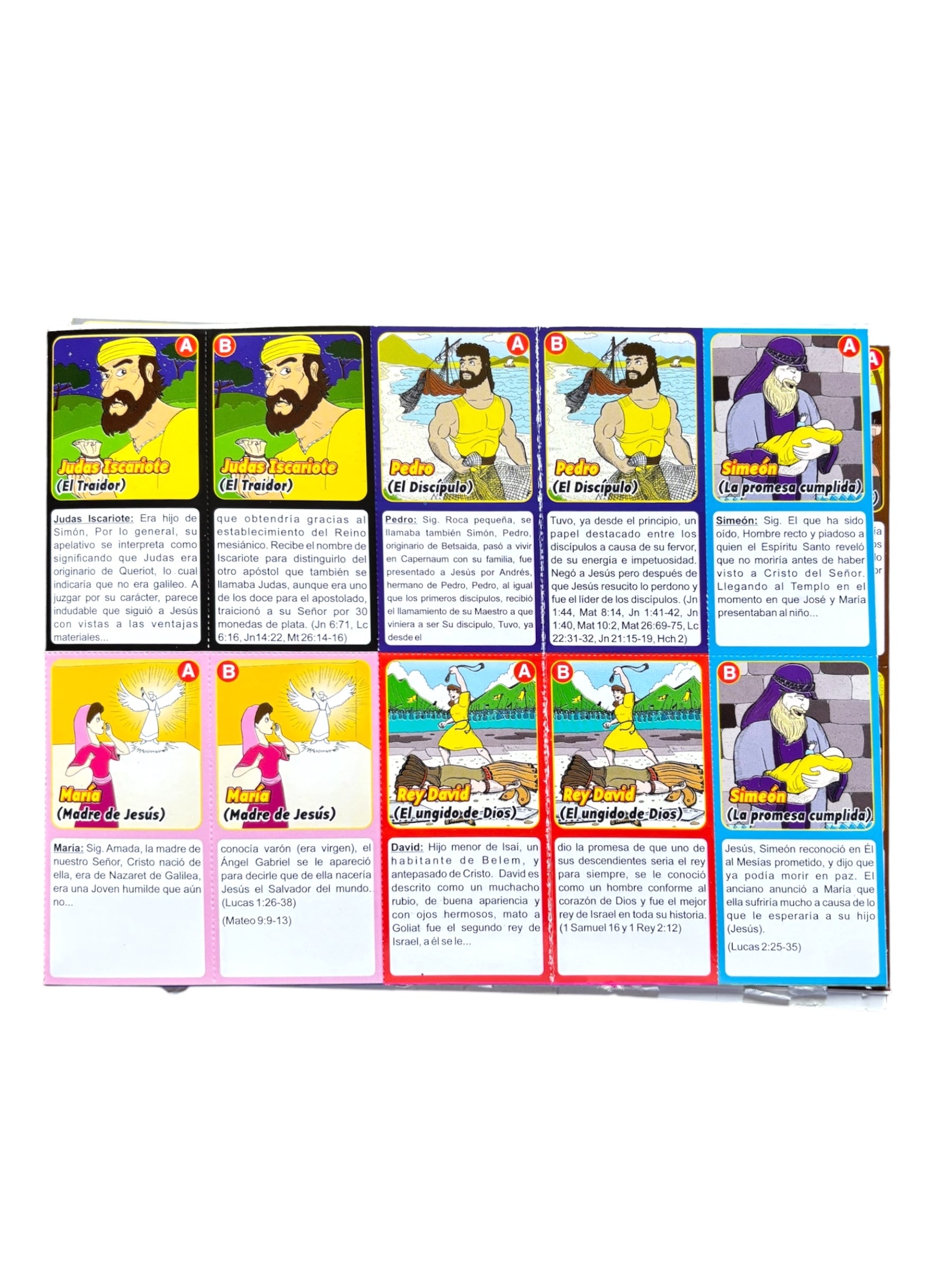 MEMORAMA DE PERSONAJES BIBLICOS