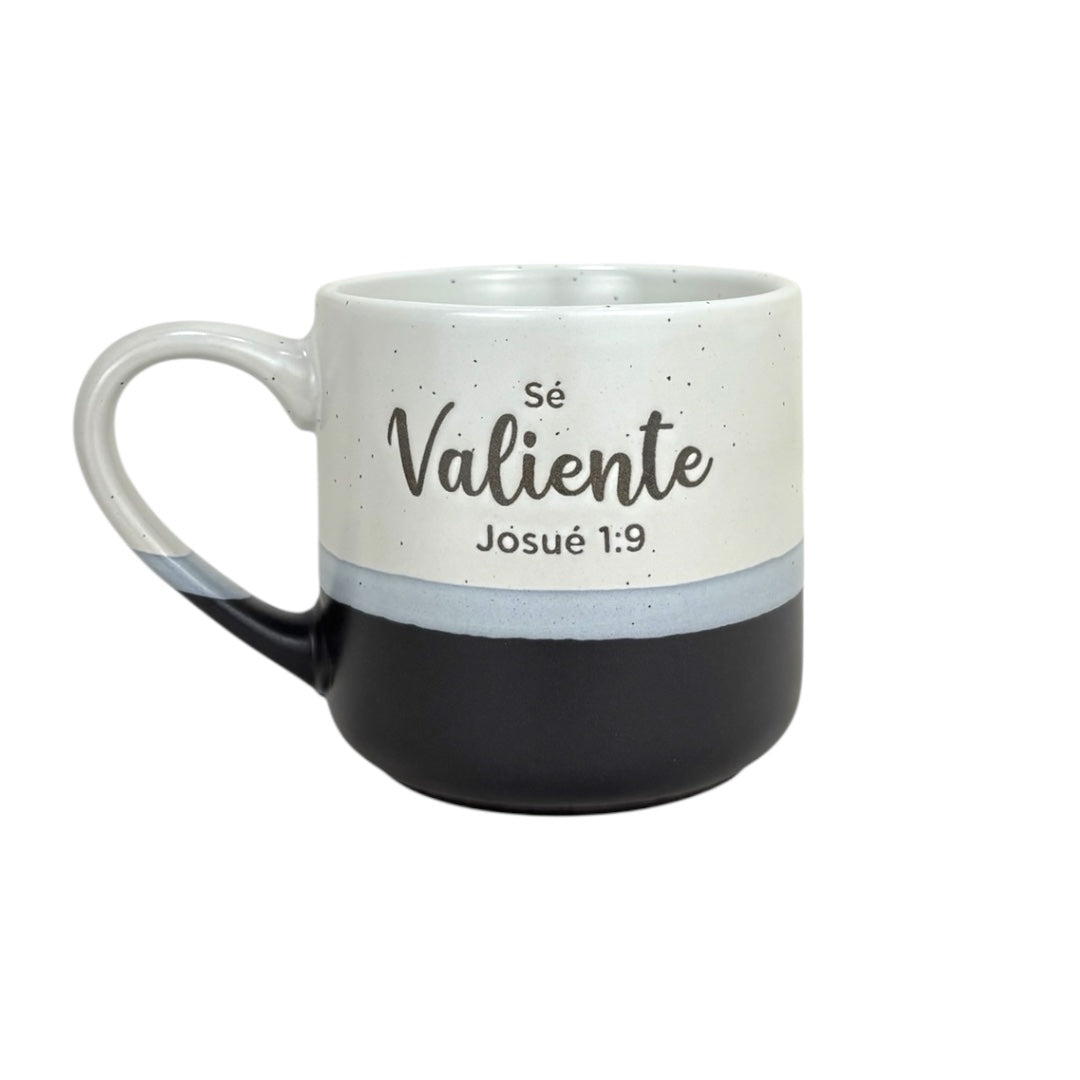 TAZA COLECCIÓN ACUARELA JOSUÉ 1:9