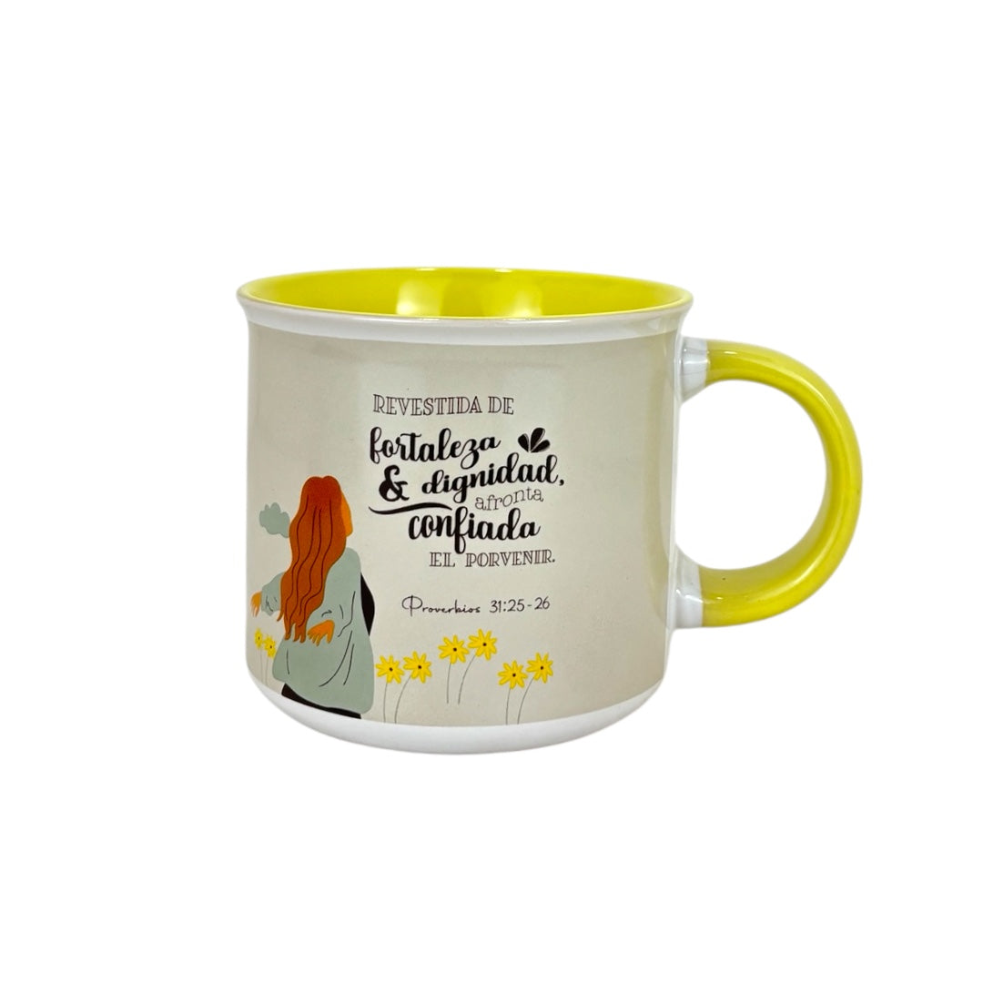 TAZA COLECCIÓN MUJER VIRTUOSA 18 OZ (4 MODELOS)