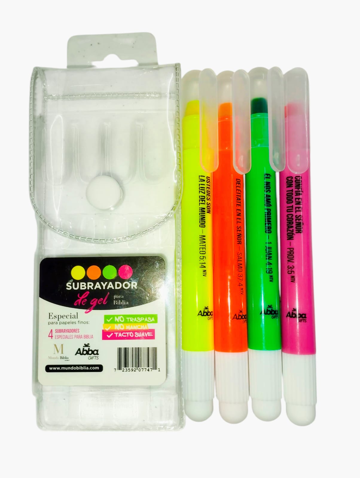 RESALTADORES DE GEL PARA BIBLIAS