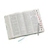 Biblia RVR60 065cti Colección Supreme Turquesa con flores Tamaño Manual