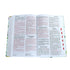 Biblia RVR60 065cti Colección Supreme Turquesa con flores Tamaño Manual