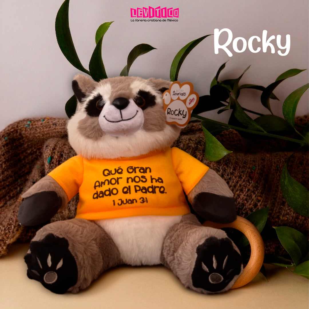 Peluche Rocky Amor Infinito de Dios