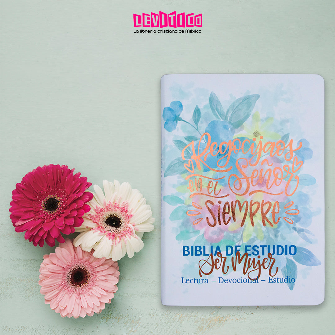 BIBLIA DE ESTUDIO RV1960 SER MUJER LETRA GRANDE/INDICE