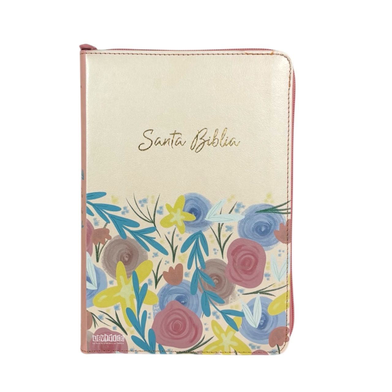 BIBLIA REINA VALERA 1960 MANUAL LETRA GRANDE CREMA INDICE/CIERRE