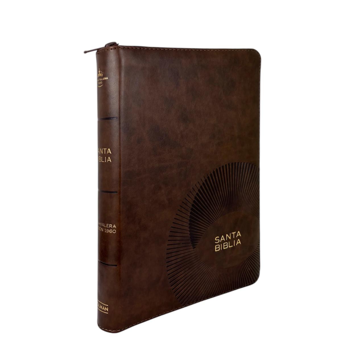 BIBLIA RVR 1960 LETRA GRANDE MANUAL CAFE RELIEVE INDICE/CIERRE