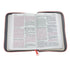 BIBLIA NTV COMPACTA LETRA GRANDE SENTIPIEL CON/ ZÍPER BEIGE