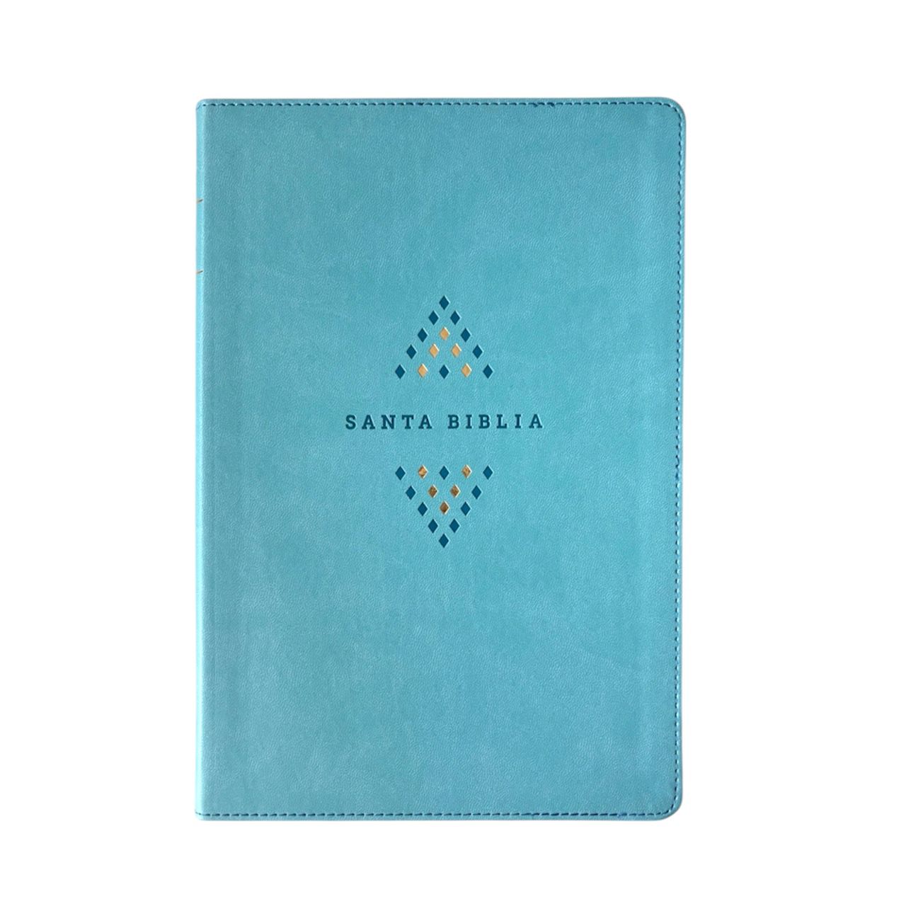 BIBLIA ULTRAFINA NTV LETRA GRANDE SENTIPIEL TURQUESA