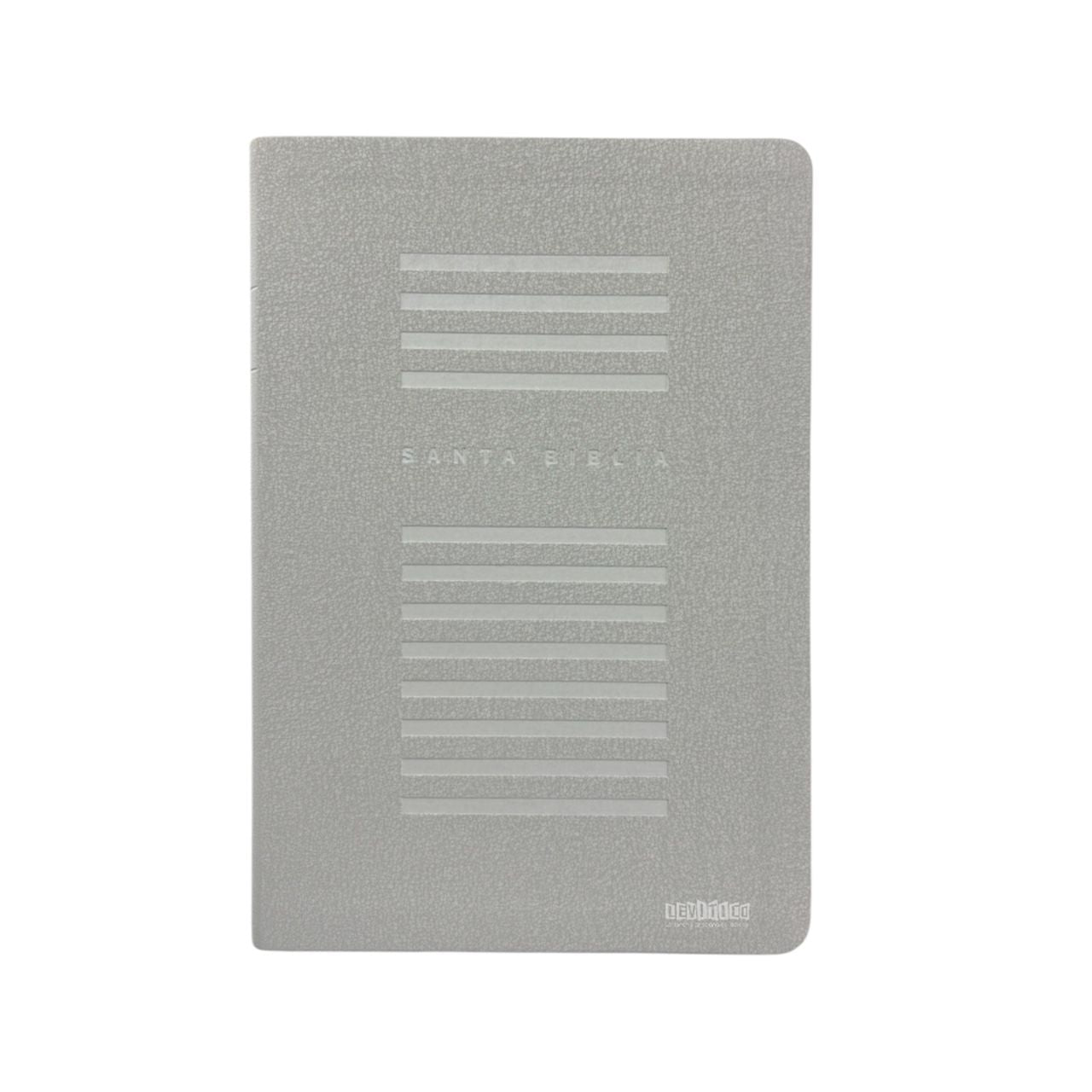 SANTA BIBLIA NTV LETRA GRANDE PRÉMIUM SENTIPIEL GRIS