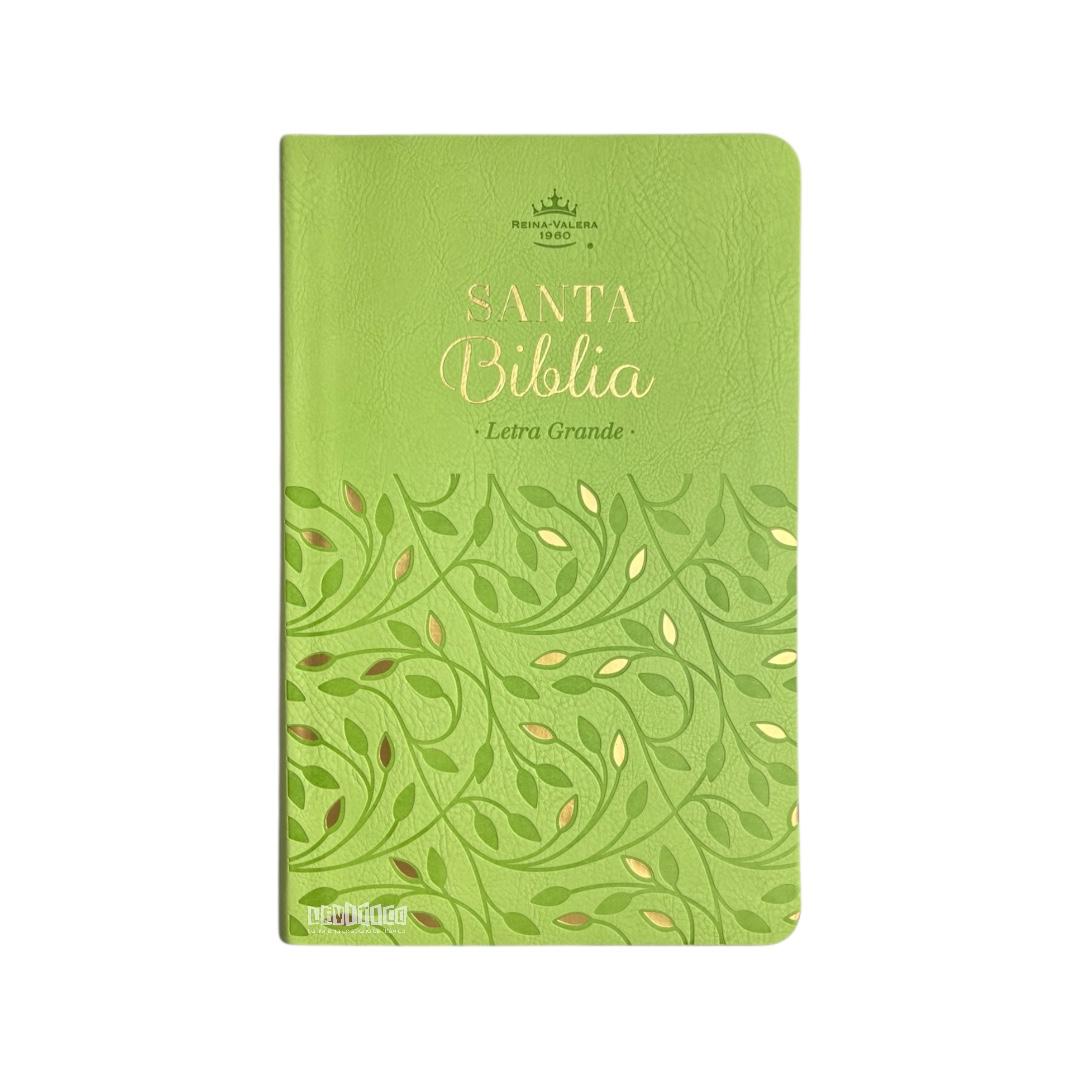 BIBLIA REINA VALERA 1960 LETRA GRANDE MANUAL VERDE OLIVO
