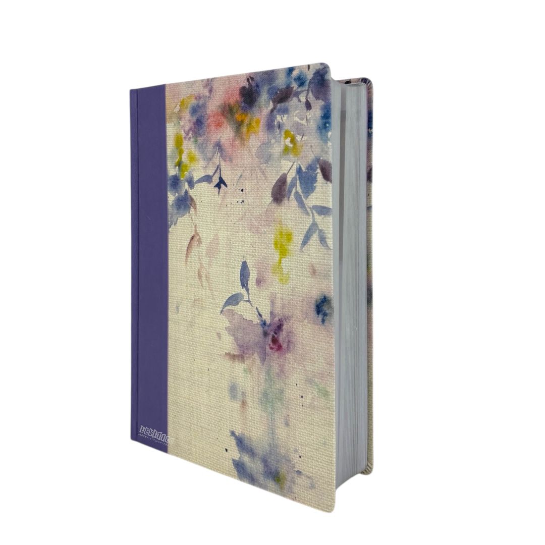 BIBLIA NVI DE ESTUDIO PARA MUJER TELA LILA