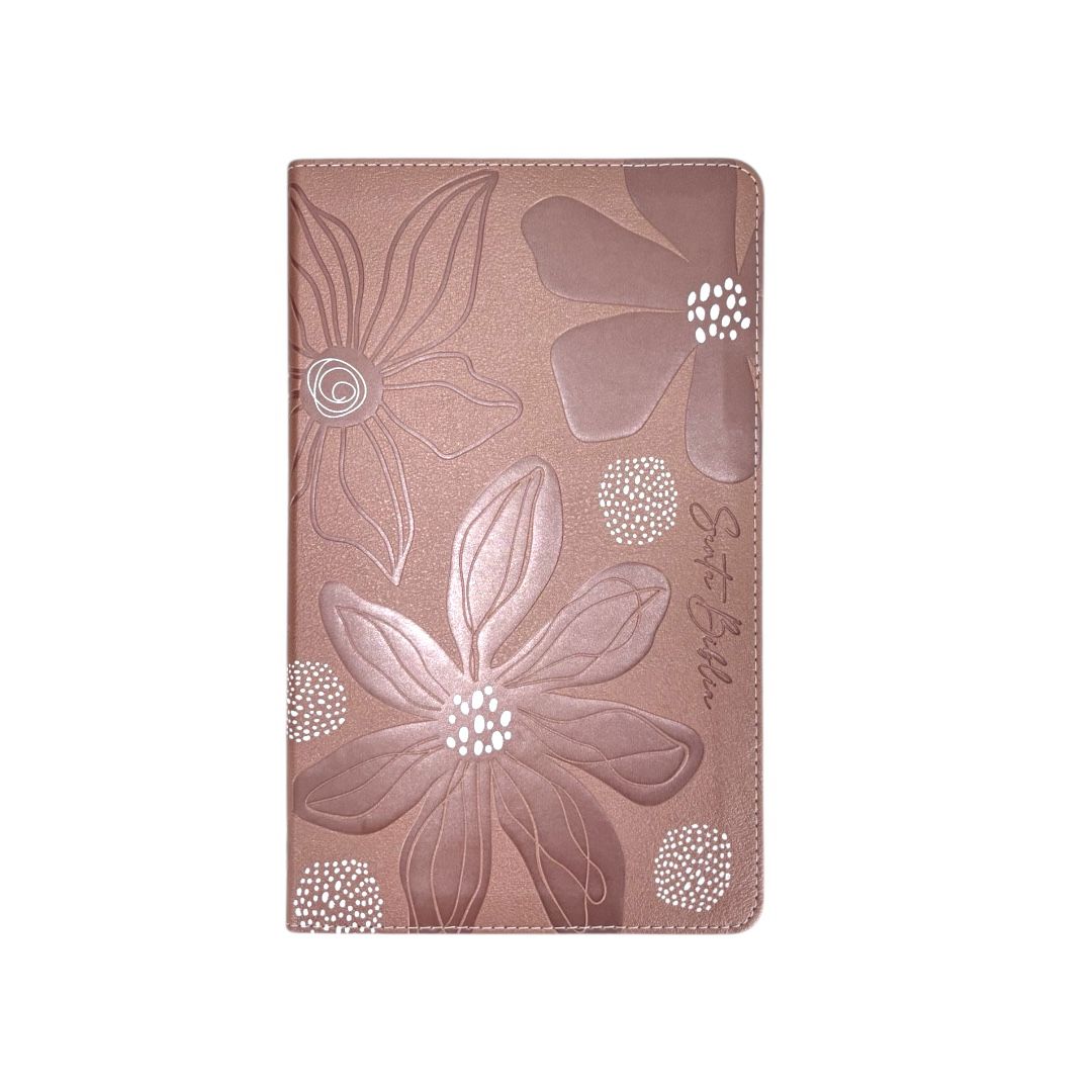 BIBLIA REINA VALERA 1960 DE ESTUDIO PARA JOVENES ROSA ORO