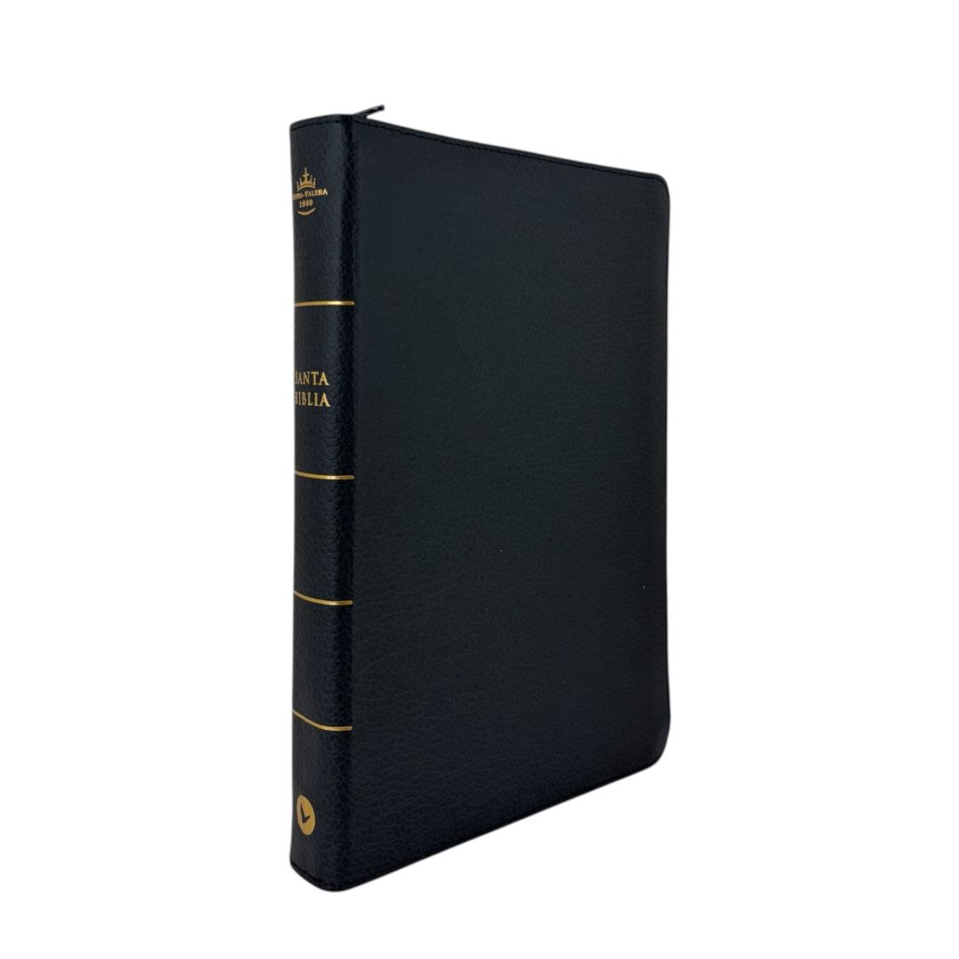 BIBLIA REINA VALERA 1960 ULTRAFINA LETRA GIGANTE NEGRO CIERRE