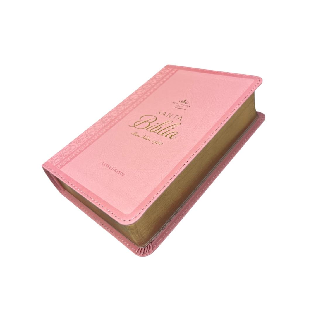 Biblia Reina Valera 1960 compacta letra grande imitacion piel neoclassic