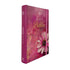 Biblia Reina Valera 1960 letra grande tamaño manual tapa dura flor rosa canto pintado
