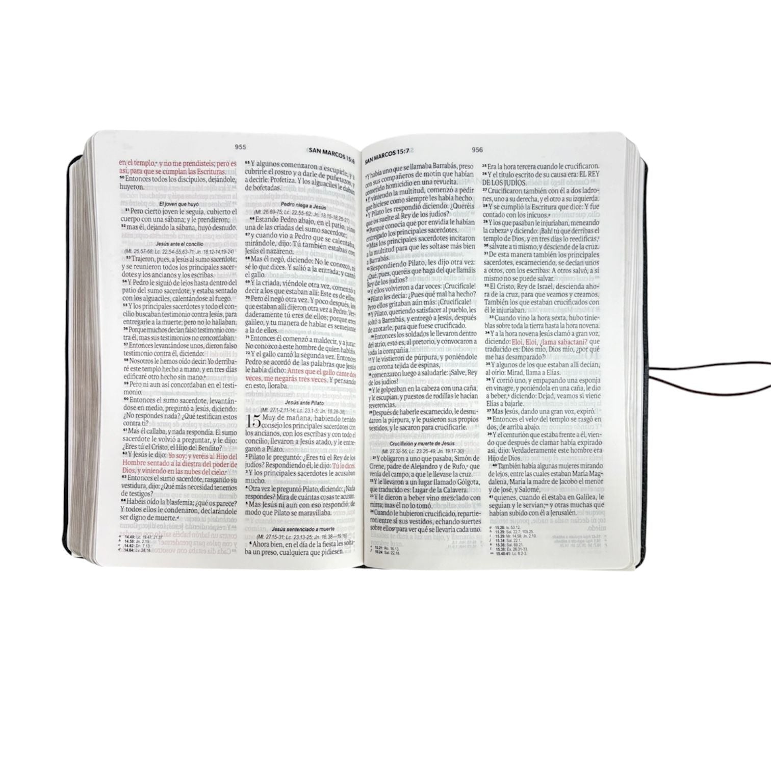 Biblia reina valera 1960 letra grande con elastico imitacion piel vintage negro