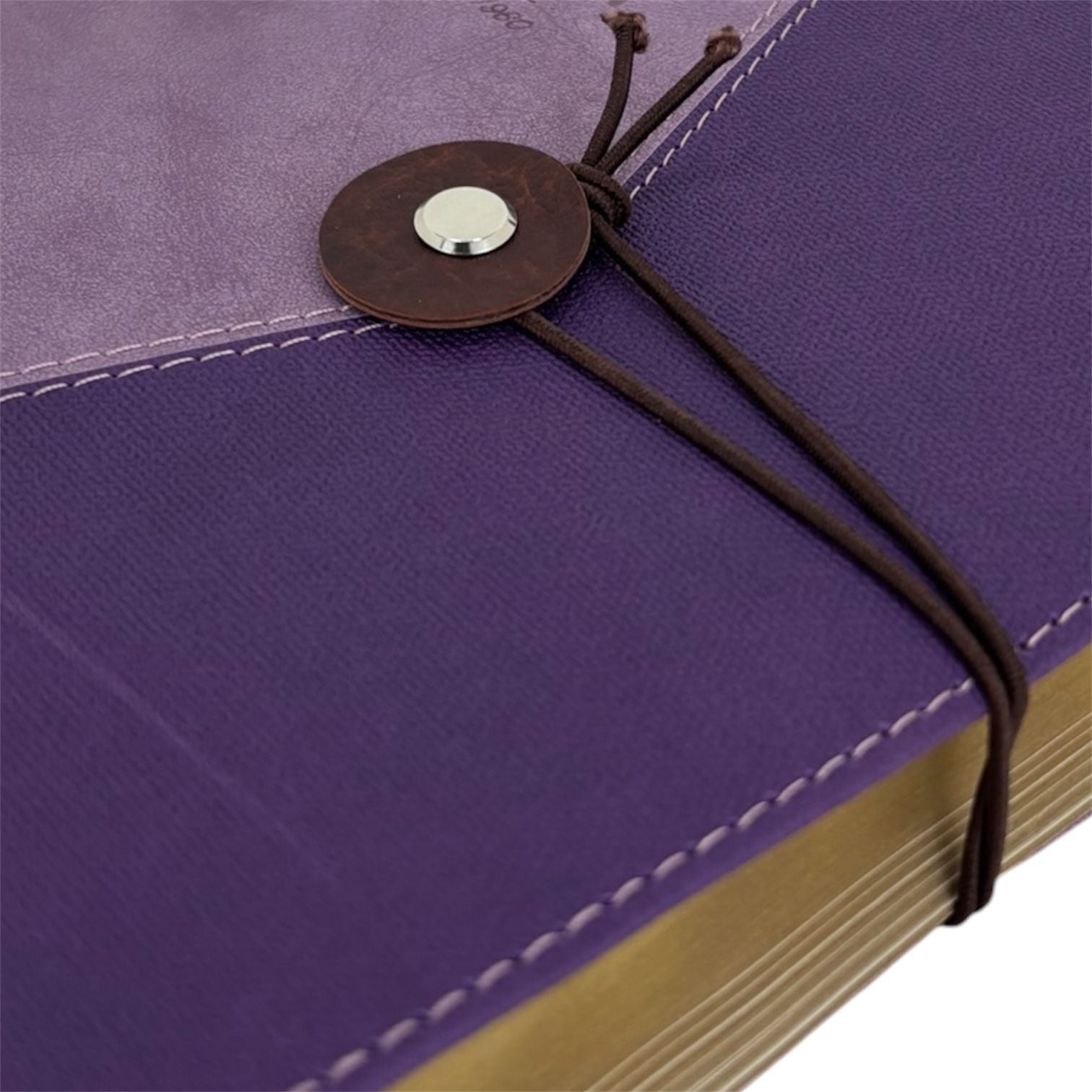 Biblia reina valera 1960 letra grande con elastico imitacion piel vintage morado