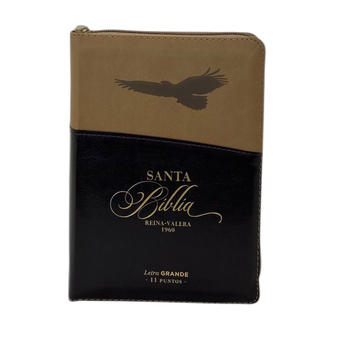 BIBLIA REINA VALERA 1960 TAMAÑO BOLSILLO CAFE AGUILA