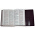 Biblia RVR1960 Letra Gigante Holman Marrón simil piel con solapa