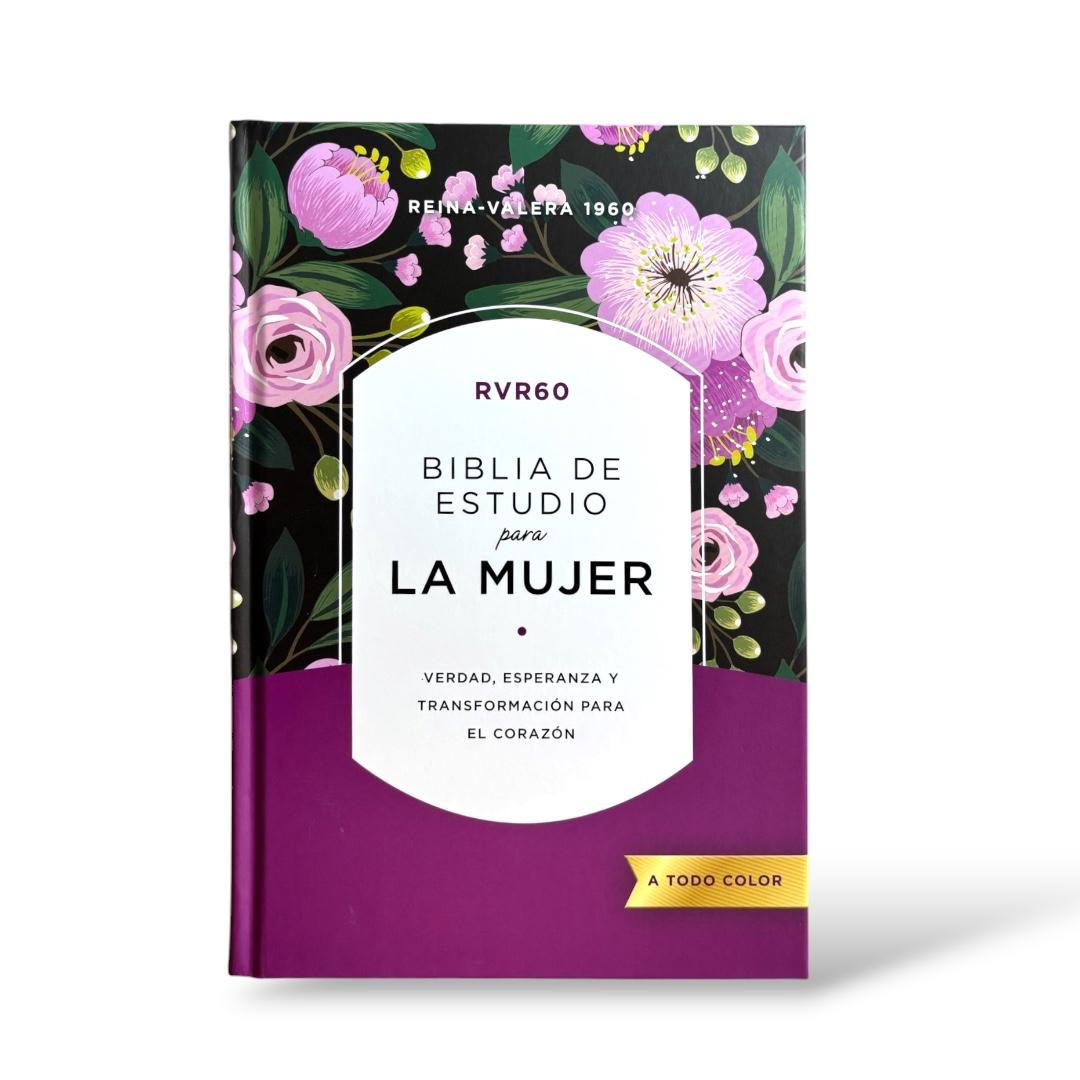 Biblia de estudio para la mujer Rvr60 tapa dura, interior a color Levítico