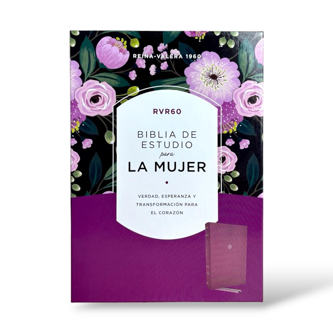 Biblia de estudio para la mujer Rvr60 orquidea imitacion piel Levítico