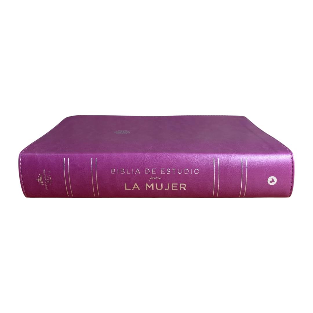 Biblia de estudio para la mujer Rvr60 orquidea imitacion piel Levítico