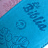 Biblia Traducción Lenguaje Actual letra grande con cierre verde menta/rosa Levítico