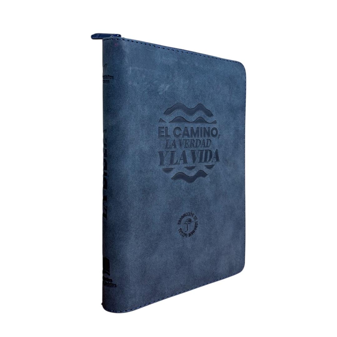 Biblia Traducción Lenguaje Actual letra grande manual c/ cierre canto dorado