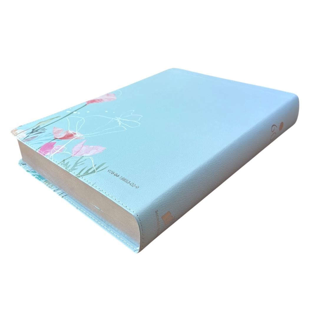 Biblia Rvr1960 letra súper gigante simil piel canto plata Levítico