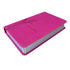 Biblia de promesas Rvr 1960 letra grande manual imitacion piel fucsia