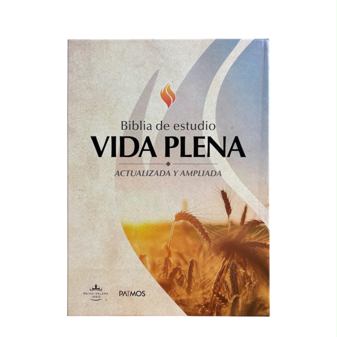 Biblia de estudio reina valera 1960 vida plena actualizada y amplia imit piel marrón