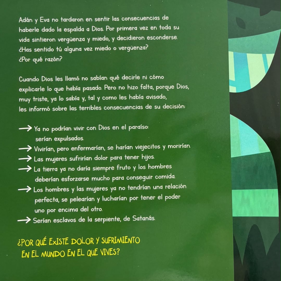 Libro Infantil Bíblico Puzle: Rompecabezas mas fondos para colorear