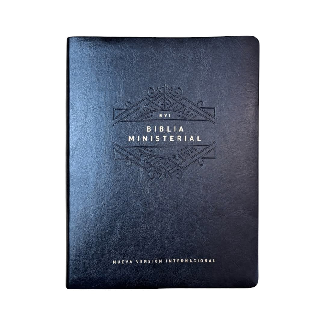 Biblia ministerial NVI imitacion piel negro
